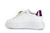 SNEAKERS IN PELLE CON ACCESSORIO GIOIELLO