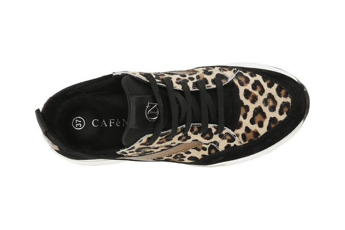 SNEAKER IN PELLE PATCHWORK