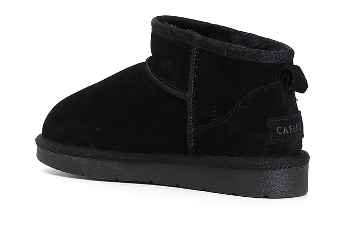 TRONCHETTO ALLA CAVIGLIA IN PELLE SCAMOSCIATA