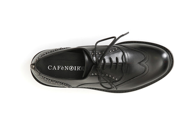 FRANCESINA IN PELLE CON BORCHIE