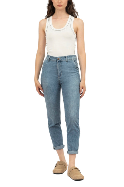 Atelier Cigala's Jeans Denim chiaro da donna