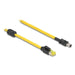 DeLOCK 81250 cavo di rete Nero, Giallo 1 m Cat6