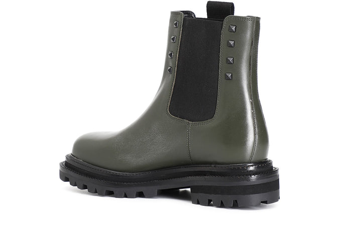 TRONCHETTO IN PELLE CON ELASTICO