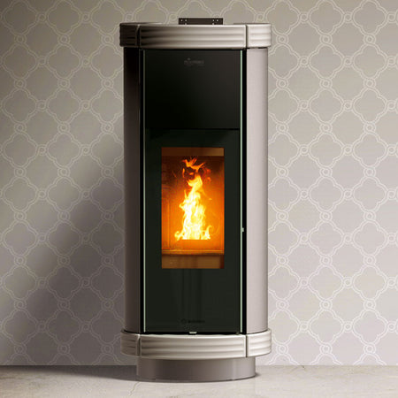 Thermorossi Termostufa a Pellet Dorica Supreme Idra Metalcolor 22,5 kW