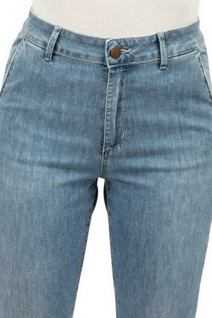 Atelier Cigala's Jeans Denim chiaro da donna