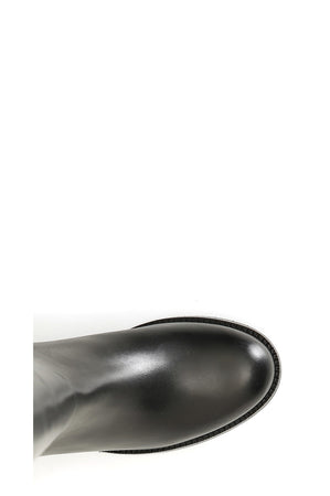 STIVALE IN PELLE E STRETCH