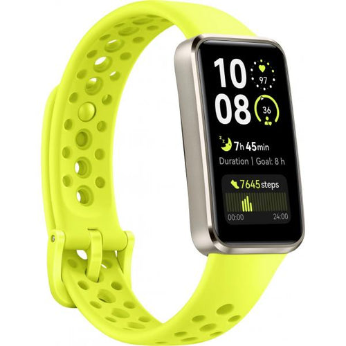 Huawei Band 10 AMOLED Braccialetto per rilevamento di attivit 3,73 cm [1.47] Verde (Huawei Band 10 Green Strap)