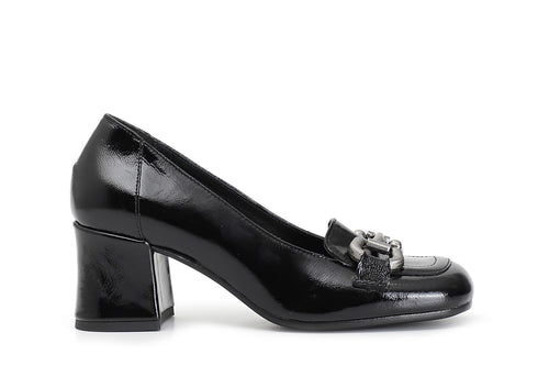 MOCASSINO IN VERNICE CON MORSETTO