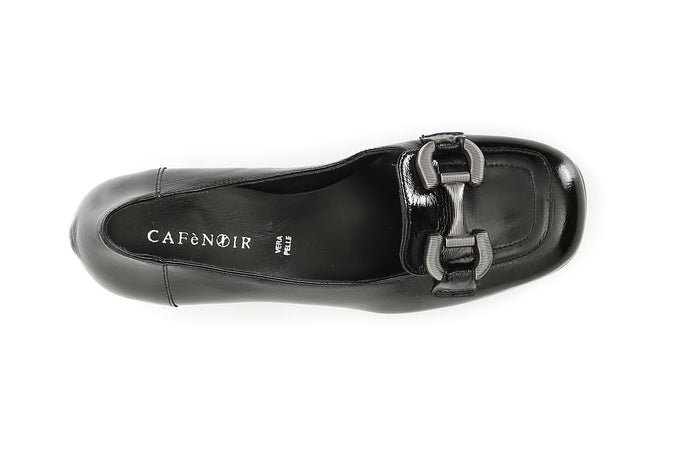 MOCASSINO IN VERNICE CON MORSETTO