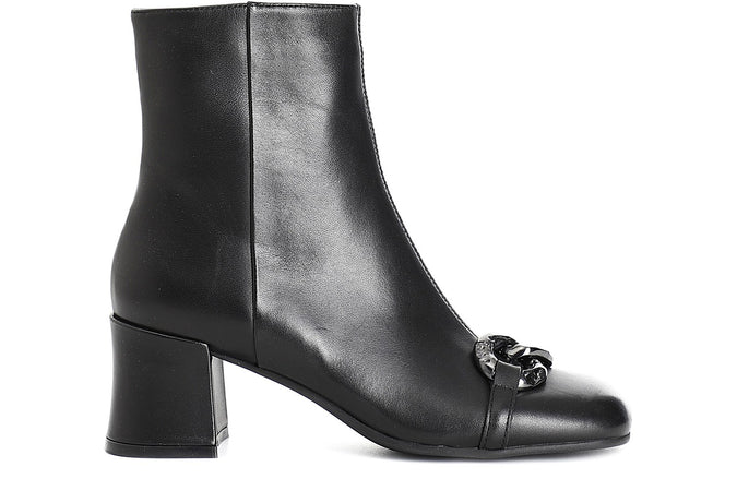 TRONCHETTO IN NAPPA CON MORSETTO