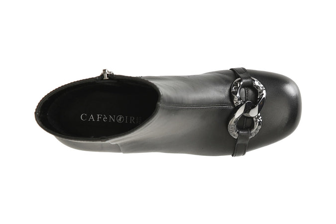 TRONCHETTO IN NAPPA CON MORSETTO