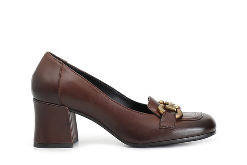 MOCASSINO IN NAPPA CON MORSETTO