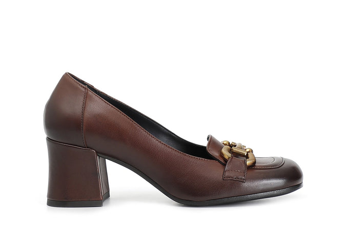 MOCASSINO IN NAPPA CON MORSETTO