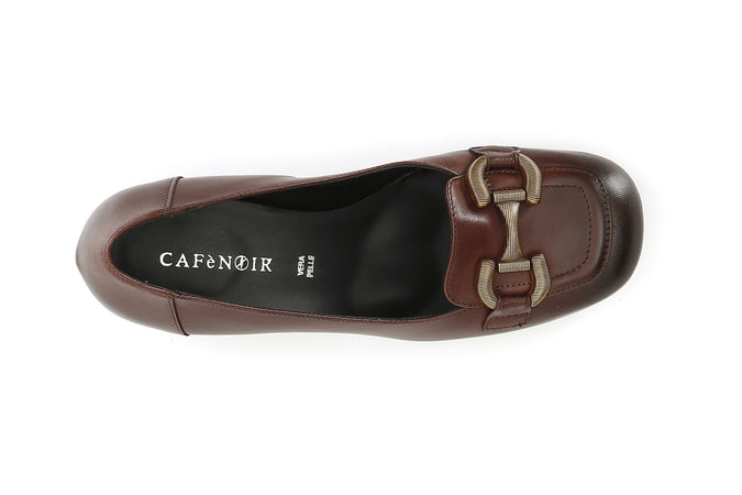 MOCASSINO IN NAPPA CON MORSETTO