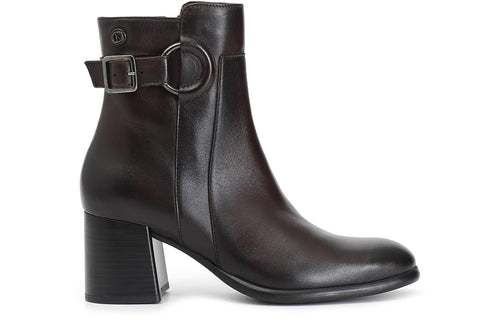 TRONCHETTO IN PELLE CON FIBBIA