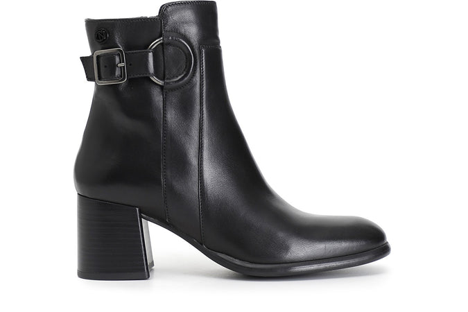 TRONCHETTO IN PELLE CON FIBBIA