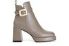TRONCHETTO IN PELLE CON FIBBIA
