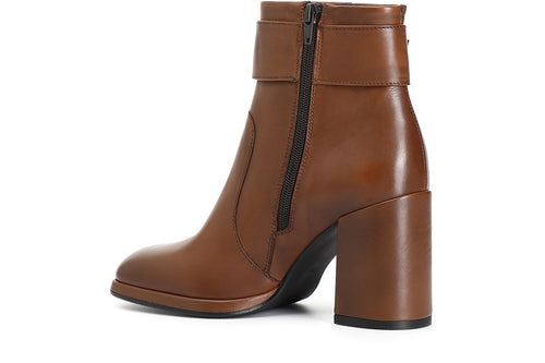 TRONCHETTO IN PELLE CON FIBBIA