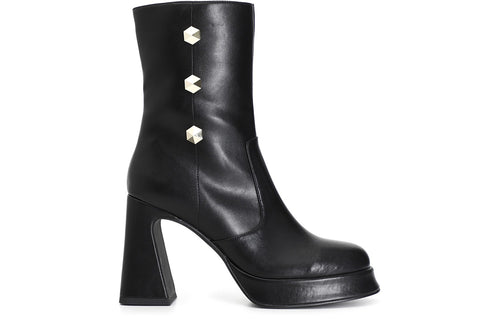 TRONCHETTO IN SIMILPELLE CON MOTIVO TREESAGONI