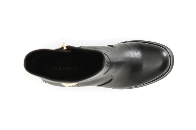 TRONCHETTO IN SIMILPELLE CON MOTIVO TREESAGONI