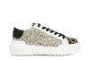 SNEAKERS ALLACCIATA CON GLITTER