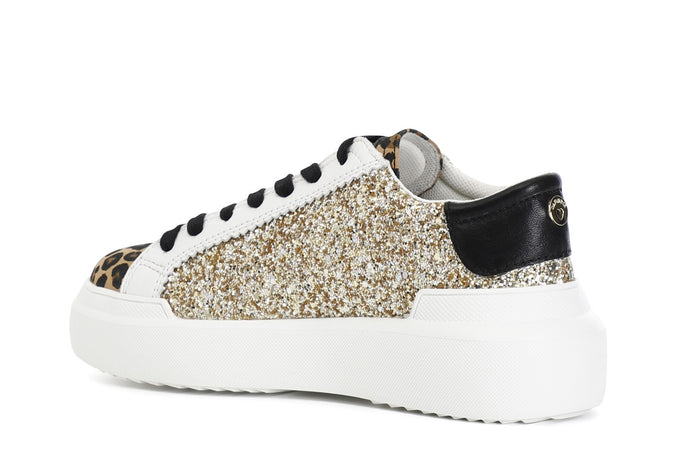 SNEAKERS ALLACCIATA CON GLITTER