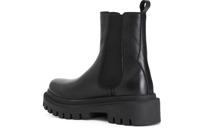 TRONCHETTO IN PELLE CON ELASTICO