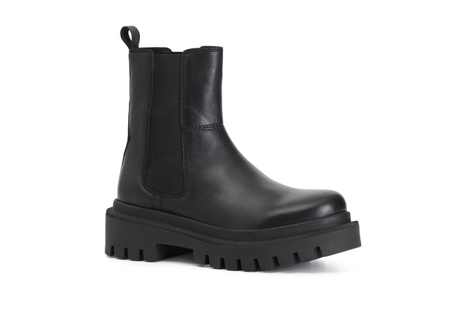 TRONCHETTO IN PELLE CON ELASTICO