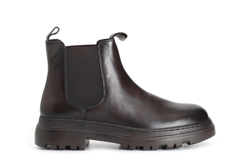 TRONCHETTO IN PELLE ALLACCIATO