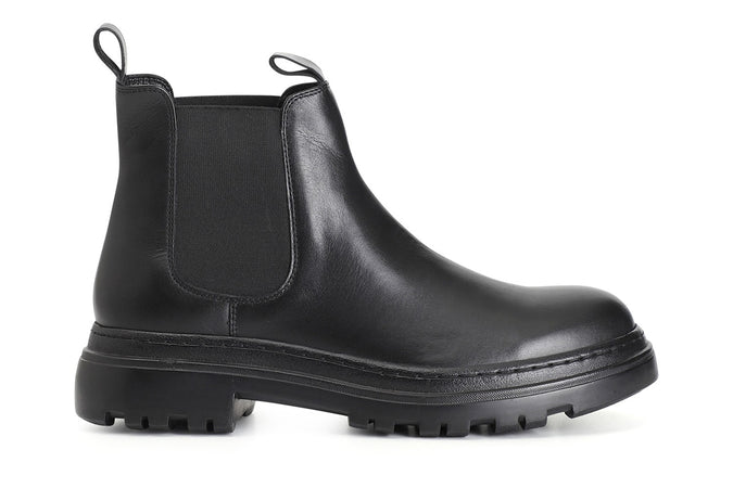 TRONCHETTO IN PELLE ALLACCIATO