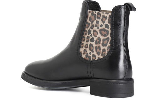 TRONCHETTO IN PELLE CON ELASTICI