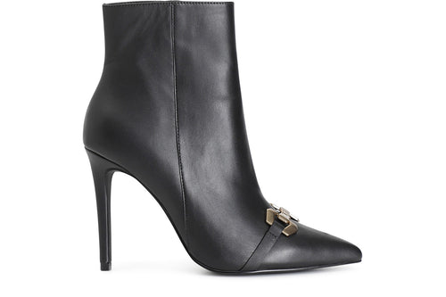 TRONCHETTO IN PELLE CON ACCESSORIO