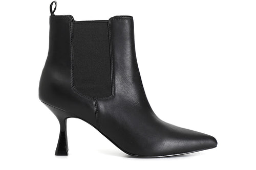 TRONCHETTO IN PELLE CON ELASTICO