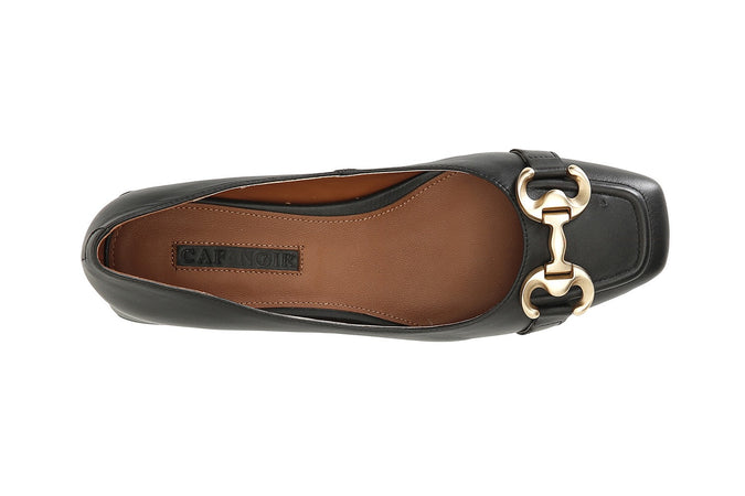 DÉCOLLETÉ IN PELLE CON MORSETTO