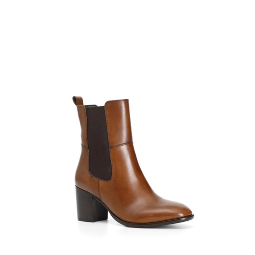 TRONCHETTO IN PELLE CON ELASTICO