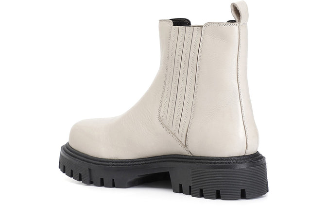 TRONCHETTO IN PELLE CON ELASTICO