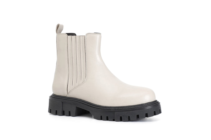 TRONCHETTO IN PELLE CON ELASTICO