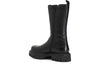 STIVALETTO 3/4 IN PELLE CON ELASTICO