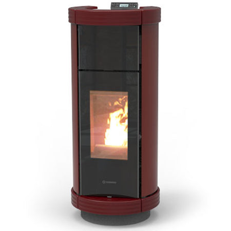 Thermorossi Termostufa a Pellet Dorica Idra 29 Metalcolor 31,2 kW