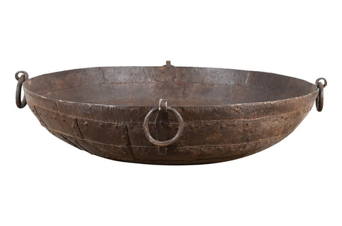 Biscottini Biscottini Contenitore Crogiolo Ferro Battuto 144x39 Braciere Barbecue