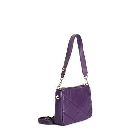 POCHETTE TRAPUNTATA CON BORCHIE ESAGONALI