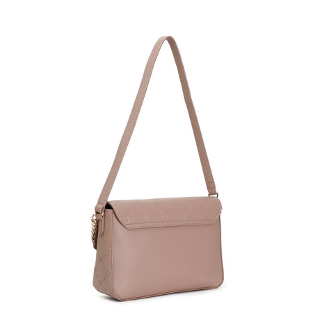 BANDOLIERA CON LOGO EMBOSSED ALL-OVER
