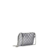 POCHETTE GLITTERATA CON BORCHIE ESAGONALI