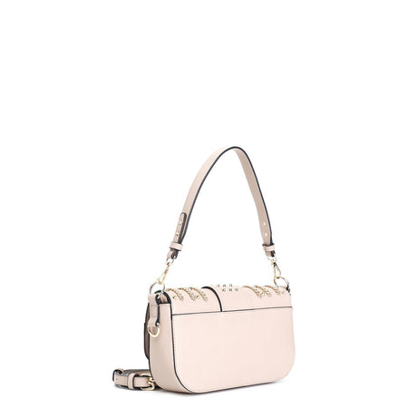 BORSA A SPALLA CON BORCHIE E CATENE