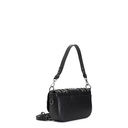 BORSA A SPALLA CON BORCHIE E CATENE
