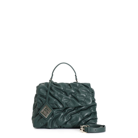 BORSA CON PATTINA CON LAVORAZIONE GOFFRATA