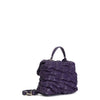 BORSA CON PATTINA CON LAVORAZIONE GOFFRATA