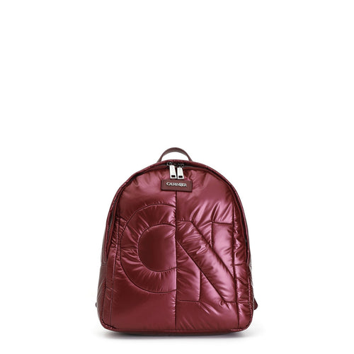 ZAINO IN NYLON CON TRAPUNTATURA IRREGOLARE