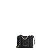 MINIBAG CON TRAPUNTATURA QUADRATA E BORCHIE A PIRAMIDE