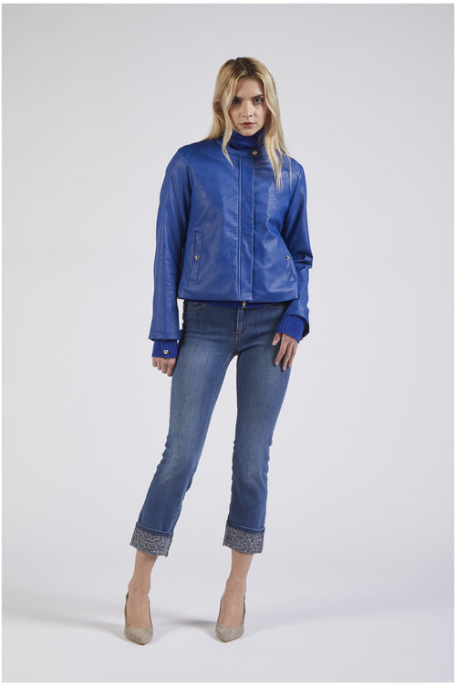 BIKER SIMILPELLE